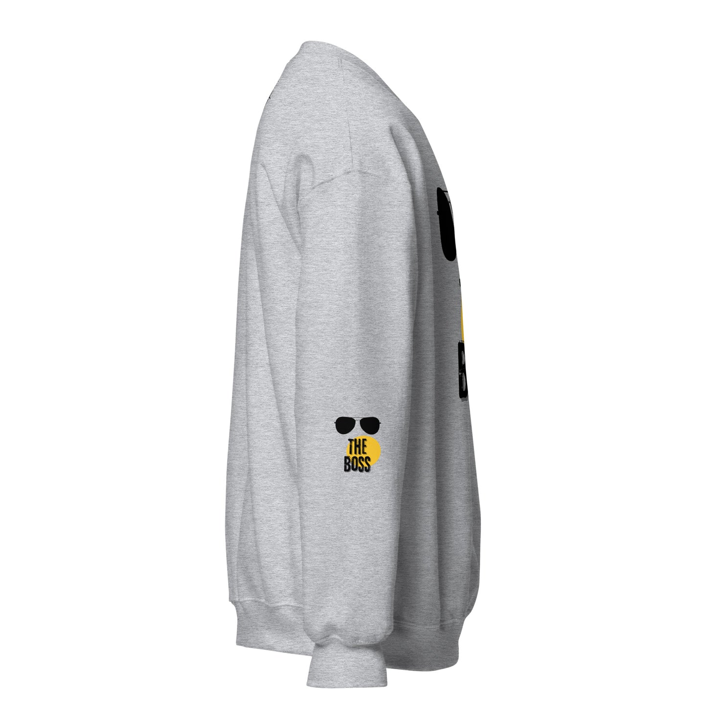 Unisex Sweatshirt Who is The Boss