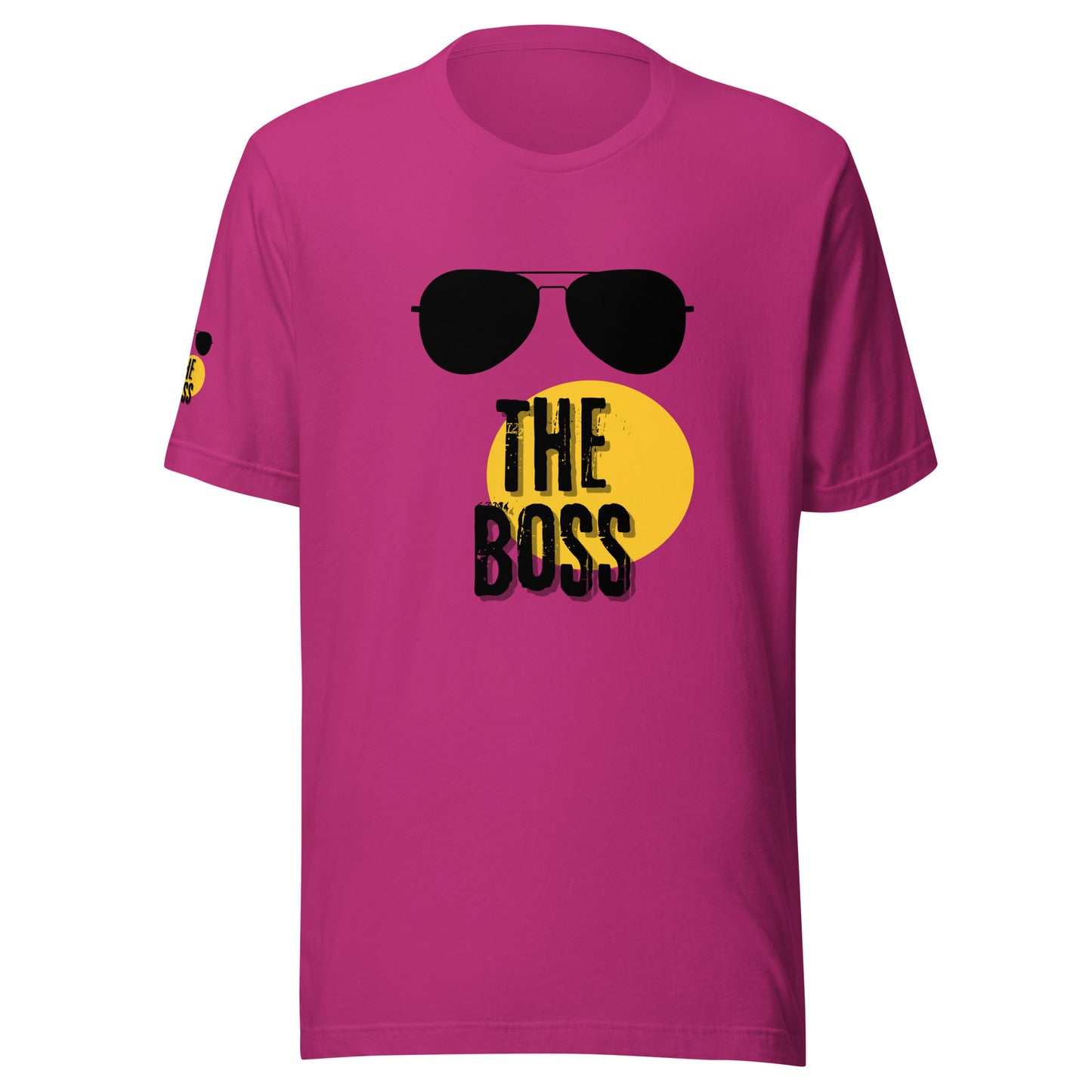 Unisex t-shirt Who is The Boss