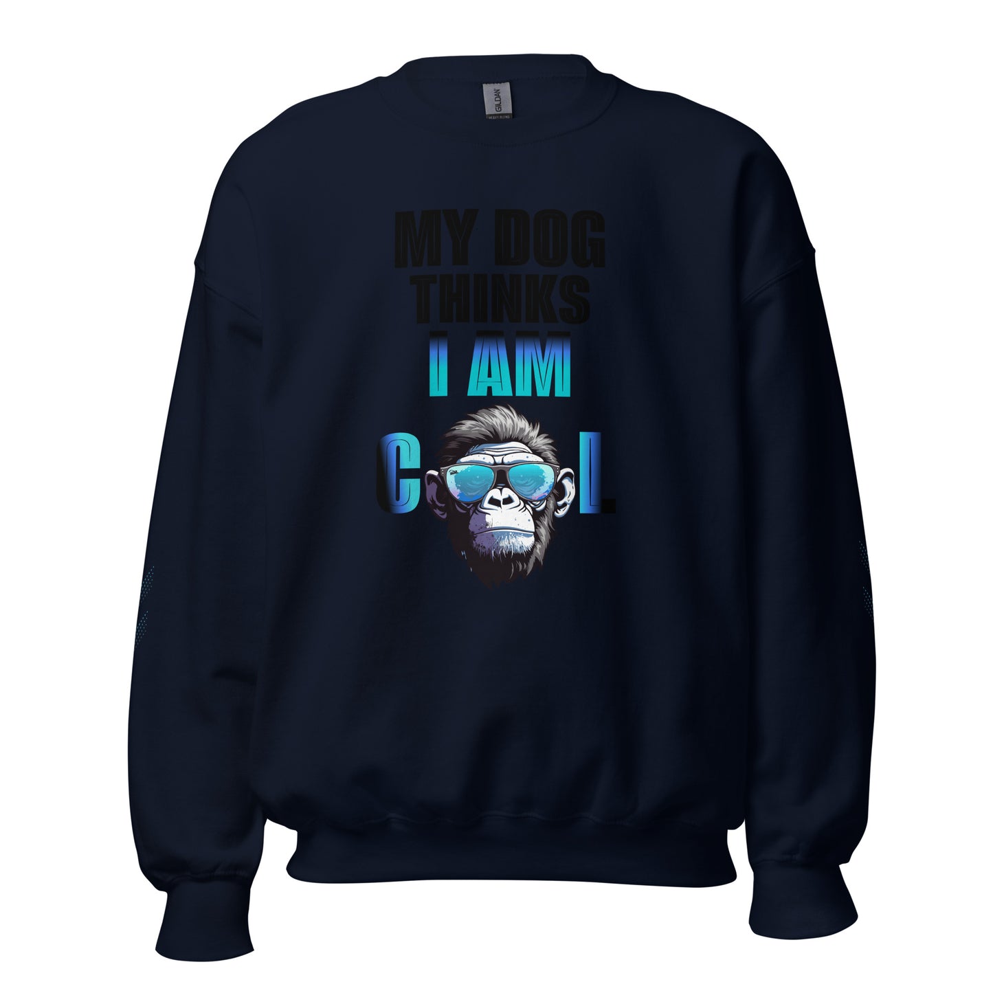 Unisex Sweatshirt Cool Human / Blue