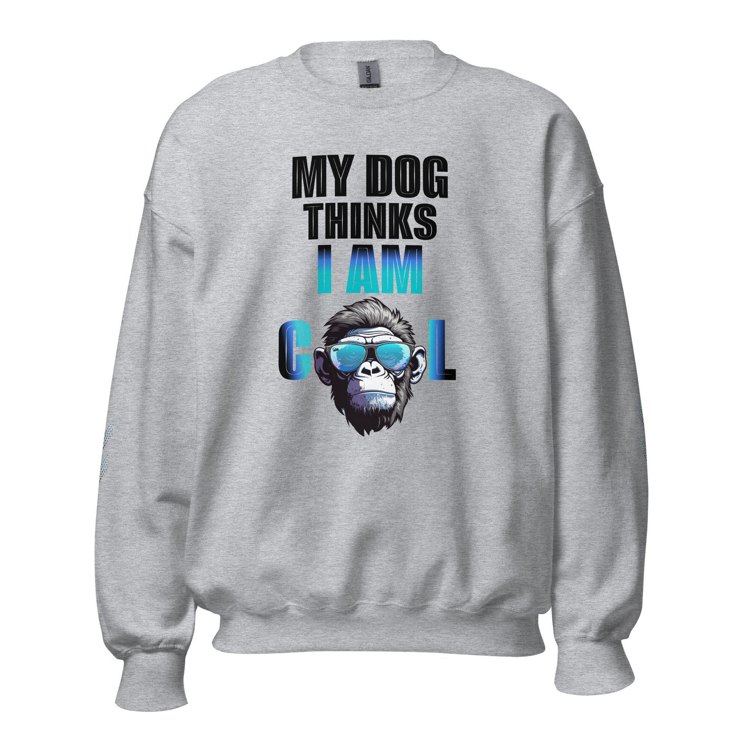 Unisex Sweatshirt Cool Human / Blue