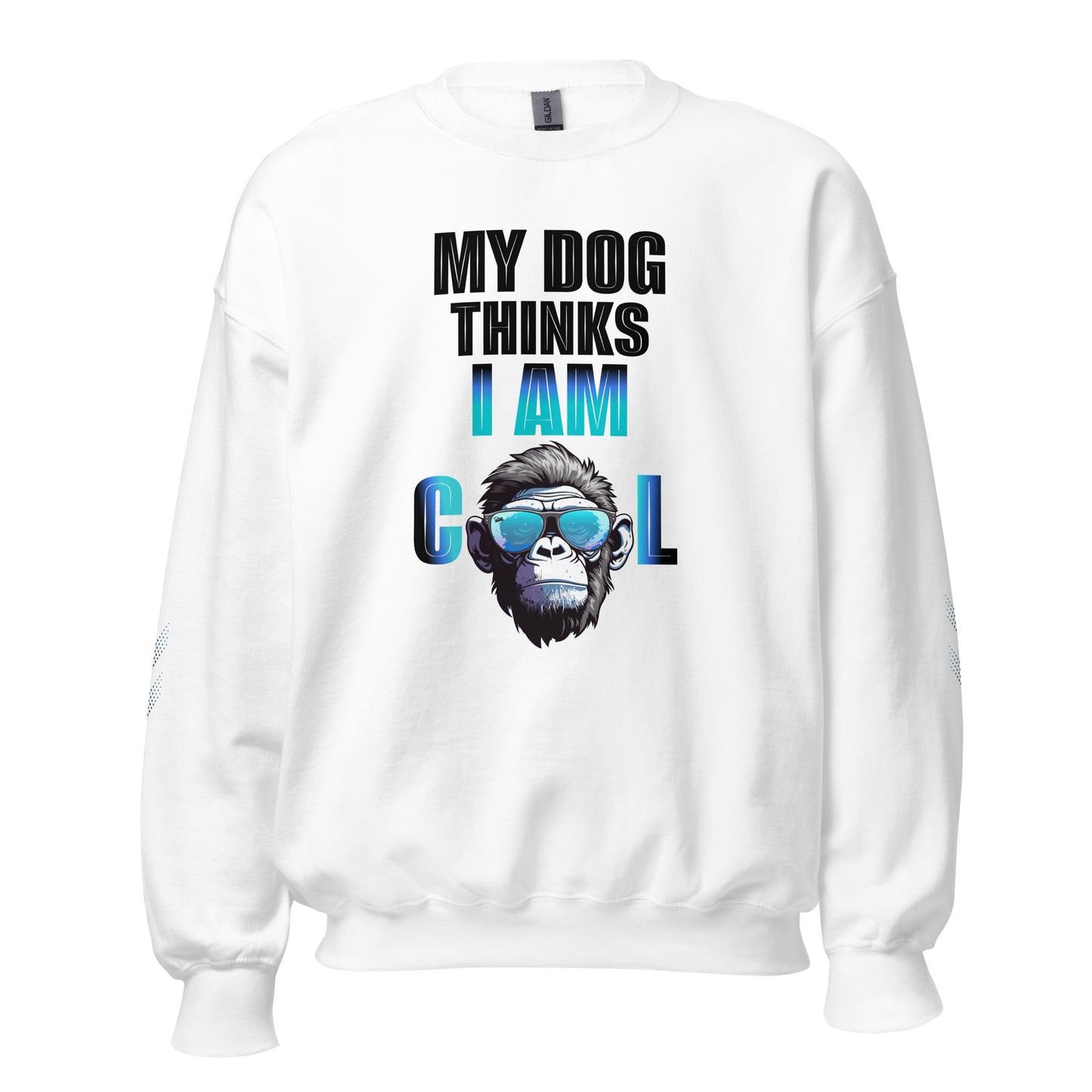 Unisex Sweatshirt Cool Human / Blue