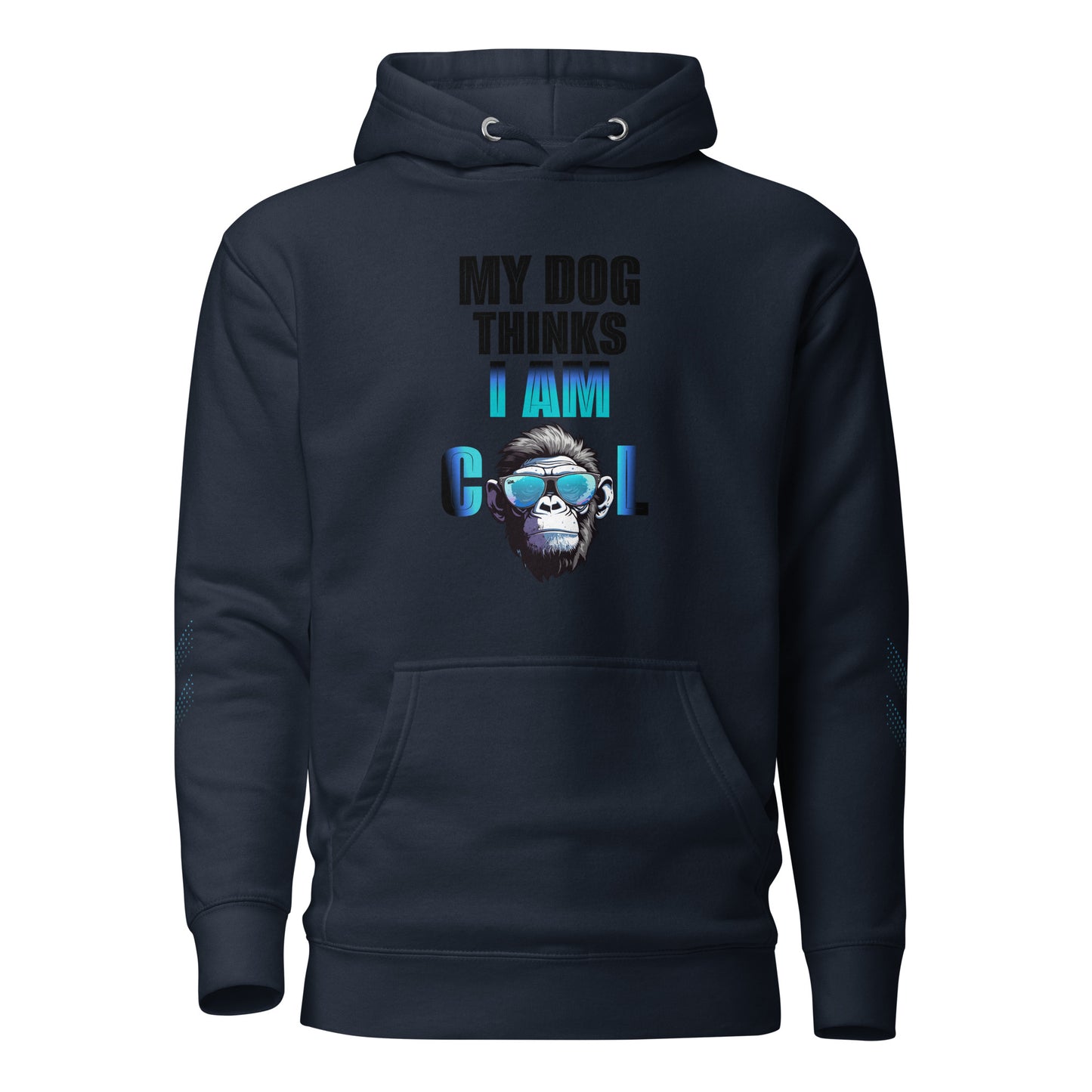 Unisex Hoodie Cool Human / Blue