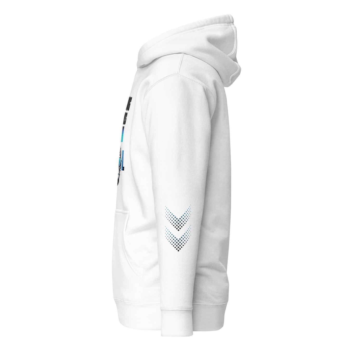 Unisex Hoodie Cool Human / Blue