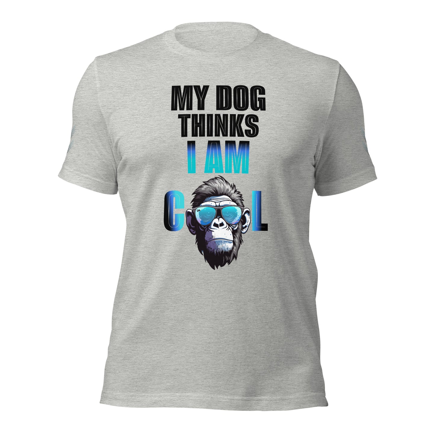 Unisex t-shirt Cool Human / Blue